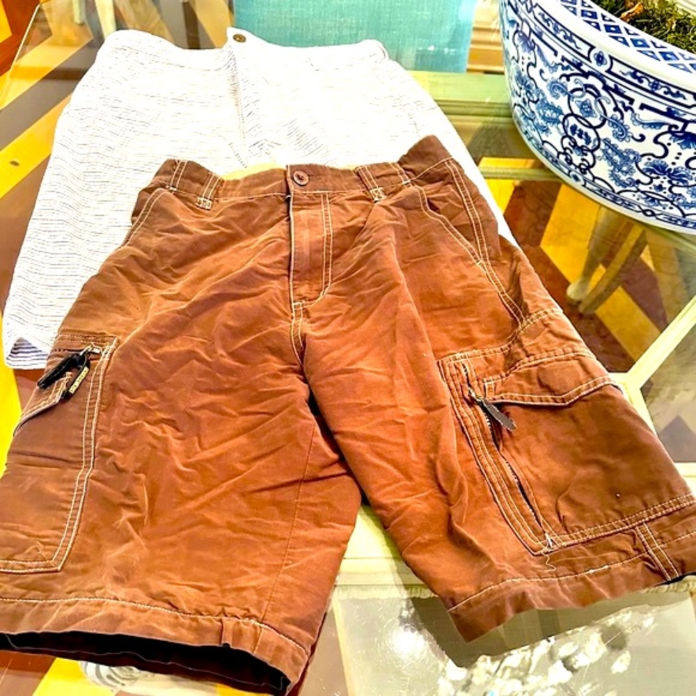 Plugg Jeanwear Co and Old Navy Boys Shorts, SZ 16, EUC
